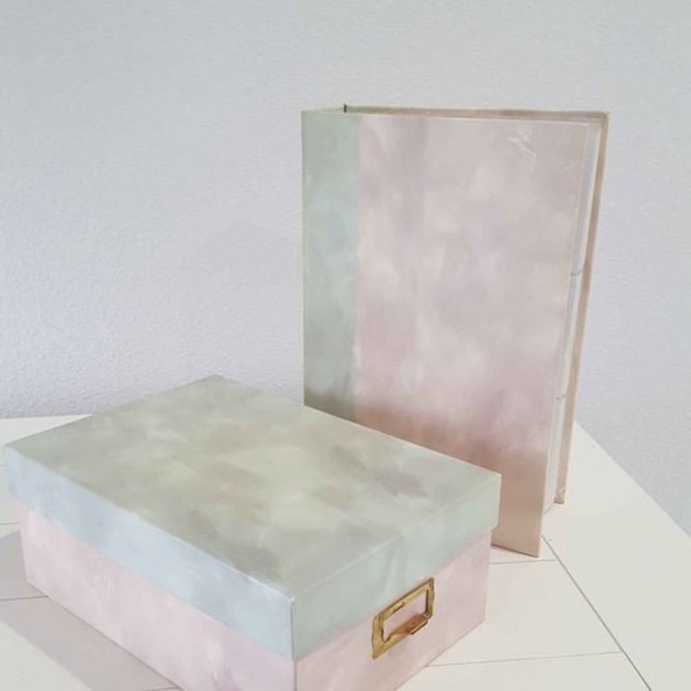 Thompson Photo Album & Storage Box Set